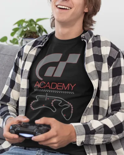 Vista 2 de Ripple Junction Gran Turismo The Movie - Camiseta de manga corta para hombre con licencia