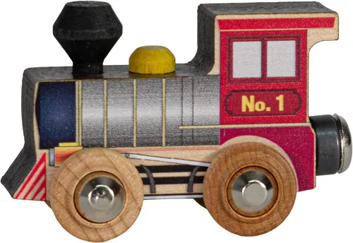 Vista 2 de Maple Landmark Motor clásico NameTrains - Fabricado en Estados Unidos
