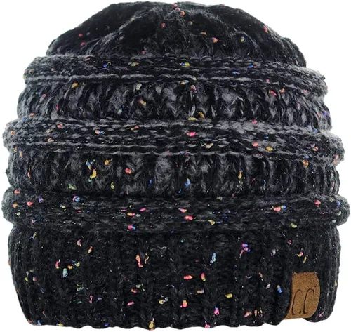 Vista 158 de C.C Trendy Warm Chunky Soft Stretch Cable Knit Beanie