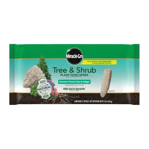 Vista 12 de Miracle-GRO Picos de alimento para plantas de frutas y cítricos, 12 picos (paquete de 2) 10-15-15 NPK Nutrición fácil de usar para árboles