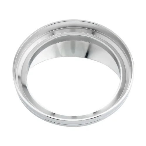Vista 6 de Dreamseek Velocímetro de 5 pulgadas, anillo de ajuste cromado, bisel de calibre de velocidad con cubierta de visera compatible con Harley Touring