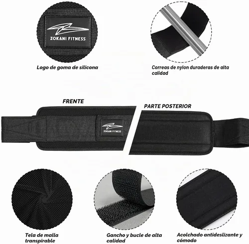 Vista 5 de Cinturón de empuje de cadera – Entrenador de glúteos resistente, cómodo, ajustable con almohadillas antideslizantes. Ideal para entrenamientos
