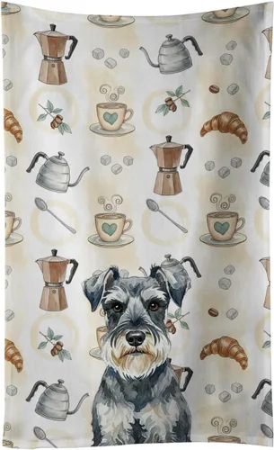 Vista 141 de Caroline's Treasures Afghan Hound - Toalla de cocina para barra de café, terciopelo frontal y lazo de algodón, lavable a máquina Sabueso afgano
