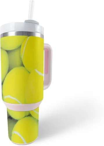 Vista 11 de MightySkins Skin - Vaso de vinilo compatible con Stanley The Quencher H2.0 FlowState de 40 onzas, Swirly, protectora, duradera y única, fácil