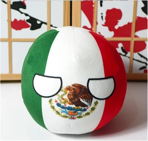 Vista 63 de Polandball Countryballs Muñeco de peluche Ucrania España Hungría Portugal Rumanía Grecia Austria México Polonia Ball (15,3.8 pulgadas)