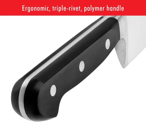 Vista 5 de ZWILLING J.A. Henckels Cuchillo Santoku profesional "S", acanalado, 7", Negro
