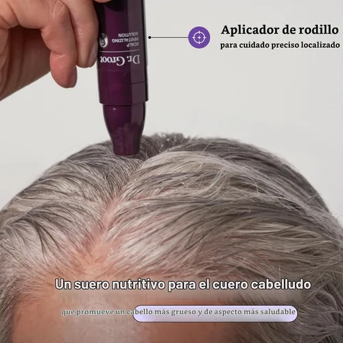 Vista 6 de Dr. Groot Sérum para engrosar el cabello galardonado para la pérdida del cabello, cuidado del cabello coreano, tratamiento del cuero cabelludo