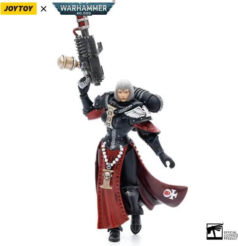 Vista 3 de JoyToy Warhammer 40K: Adepta Sorortias Battle Sister Ludwenna Figura a escala 1:18