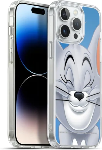 Vista 38 de Head Case Designs Funda de gel de cara completa con licencia oficial de Tom y Jerry Jerry [protección de grado militar] compatible con Apple iPhone