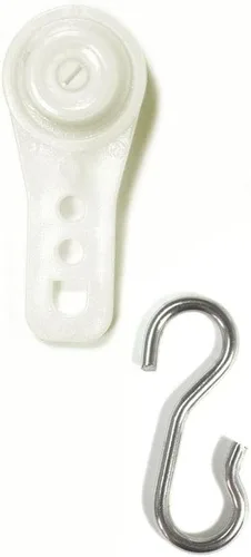 Vista 8 de Kirsch 94004 - Juego de rieles para cortina (9 pies en 2 secciones, color blanco)