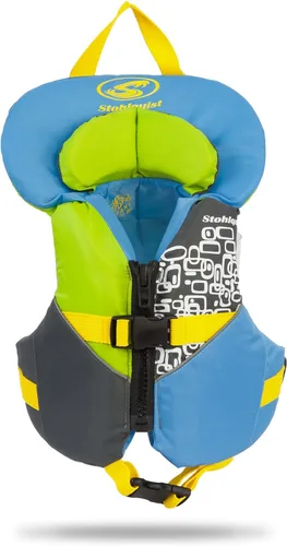 Vista 10 de Stohlquist Infant Life Jacket, US Coast Guard Approved, Type II Life Vest (20-30 lbs) for Babies and Toddlers, Support Collar with Grab Handle, PFD