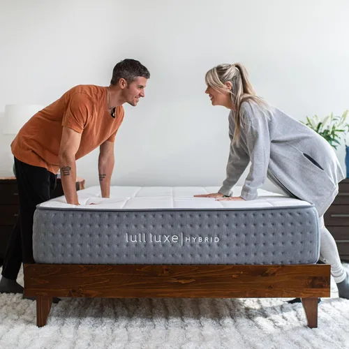 Vista 14 de El mejor colchón de espuma con efecto memoria por Lull – garantizado. Lull infusión de gel colchones de espuma viscoelástica, Memory Foam, Blanco