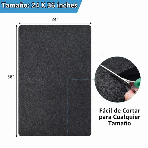 Vista 2 de Alfombrilla para jaula de perro para perrera, 36 x 24 pulgadas, 1