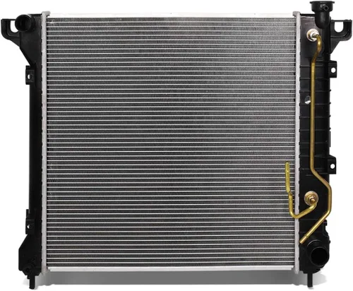 Vista 10 de DNA Motoring CU13129 Refrigeración del motor del radiador de aluminio de 1 fila compatible con modelos 09-18 Ram 1500/2500/3500 AT, 55056858AC