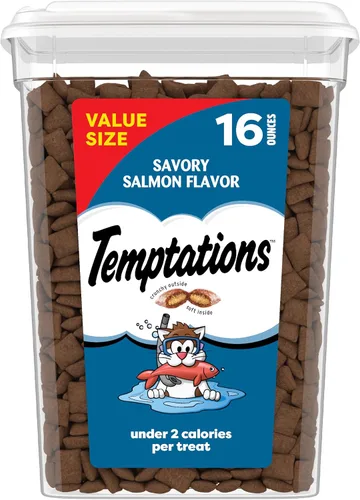 Vista 17 de Golosinas Temptations clásicas para gatos, empaque múltiple