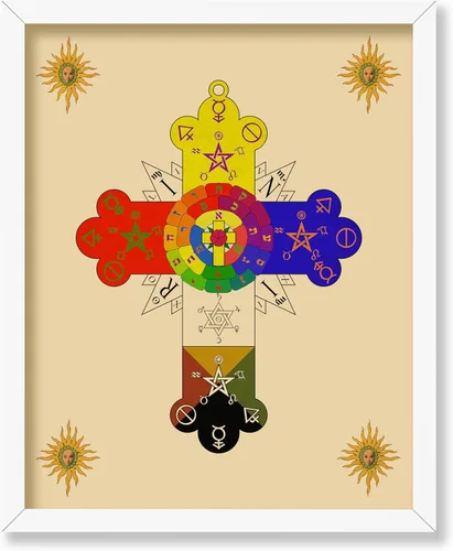 Vista 54 de Poster Master Póster religioso clásico, impresión espiritual vintage, regalo para artista, amigo, placas shiviti, libro de oraciones hebreo, judío