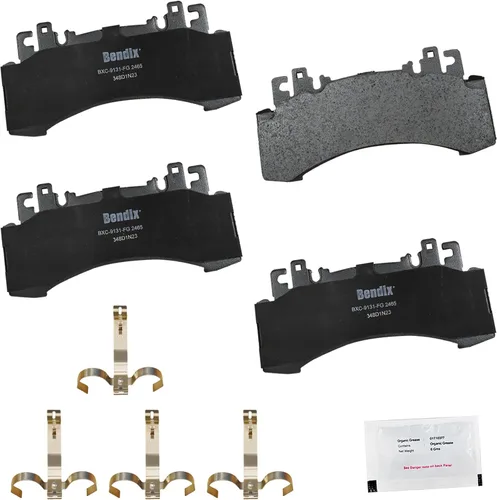 Vista 431 de Bendix - Pastillas de freno Priority1 CFM149 para Blue Bird TC1000, Chevrolet C30, Pickup, C35, C3500HD, G30, Van, K30, P30, R30, R3500, V30, V3500
