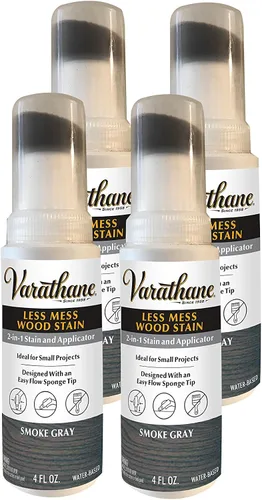 Vista 15 de Varathane 385685 Tinte para madera con menos desorden y aplicador, 4 onzas, Lavado blanco