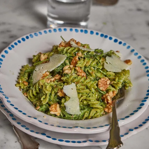 Vista 6 de Rummo Fusilli N.48 - Fideos de pasta Fusilli sin gluten, hechos con arroz integral y maíz, pasta de Italia, 12 onzas (paquete de 1)