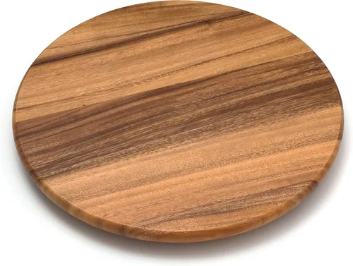 Vista 9 de Tabla giratoria Lipper International de acacia