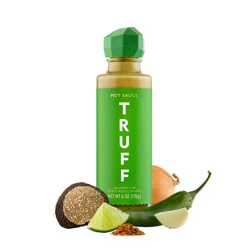 Vista 7 de TRUFF - Salsa picante gourmet con chiles maduros, trufa negra, néctar de agave orgánico, una experiencia de sabor ultra única en una botella de 6