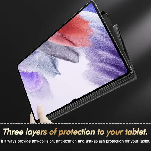 Vista 6 de INFILAND Funda para Galaxy Tab S10 Ultra/S9 Ultra/S8 Ultra de 14.6 pulgadas, funda de soporte multiángulo compatible con Samsung Galaxy Tab S10