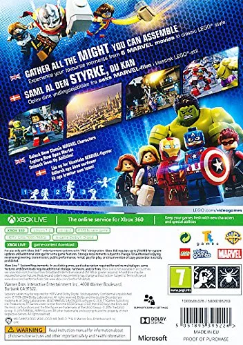 Vista 2 de Lego Marvel Avengers (Xbox 360)