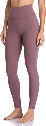 Vista 29 de Colorfulkoala Pantalones de yoga suaves de cintura alta para mujer, leggings de longitud completa Negro