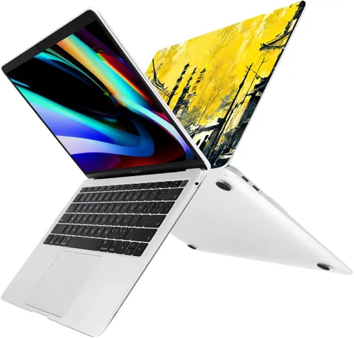 Vista 2 de Batianda Funda diseñada para el nuevo MacBook Pro M2 de 13 pulgadas, modelo A2338, versión 2022, carcasa protectora rígida ultrafina, antisucia