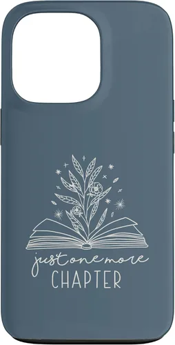 Vista 10 de Just One More Chapter - Carcasa para iPhone 17 (azul pizarra)