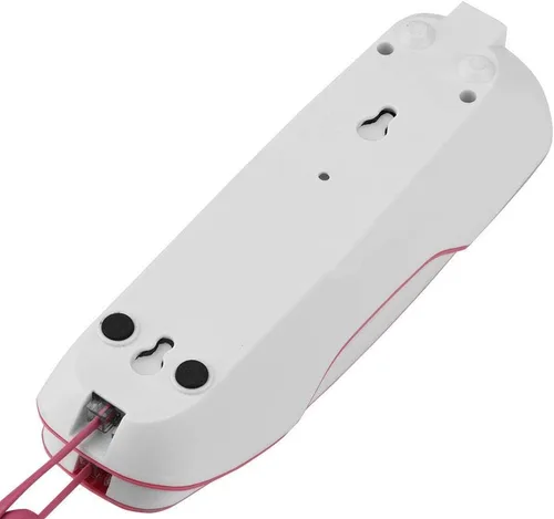 Vista 9 de ASHATA Teléfono con cable básico, Teléfonos fijos para el hogar, Pausa/silencio/Último número funciones de redireccionamiento, Montado en la pared