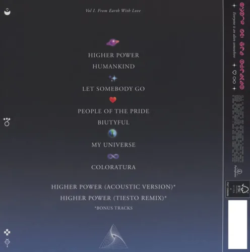 Vista 2 de Music Of The Spheres incl. 2 bonus tracks