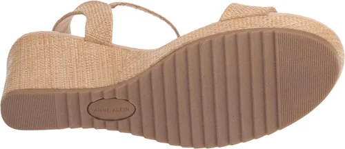 Vista 4 de Anne Klein Sandalias de cuña Wella para mujer
