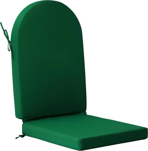 Vista 13 de WestinTrends Adirondack - Cojín para silla mecedora, resistente a la intemperie, con respaldo alto, color beige