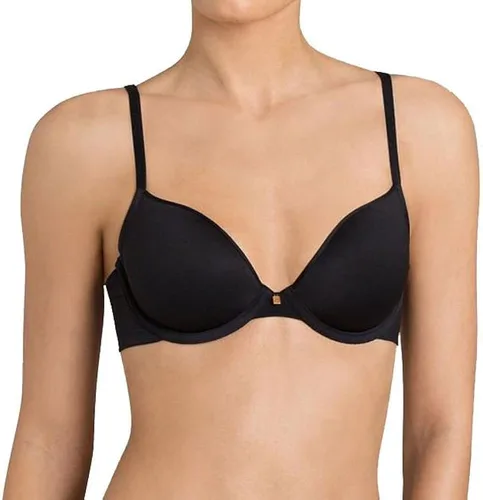 Vista 3 de Triumph Womens Body Make-up Essentials Spacer camiseta sujetador, sin costuras, 36A, Negro