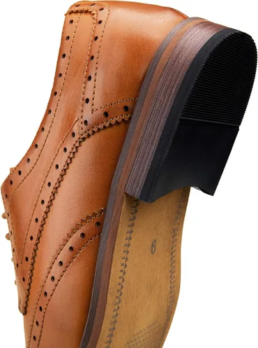 Vista 5 de Vostey Zapatos de vestir para hombre, zapatos de vestir formales para hombres, zapatos de vestir de negocios Derby