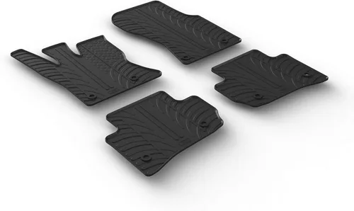 Vista 19 de GledringUSA Forro de caucho para piso de carga de ajuste personalizado para todo clima destinado para Rover Range Rover Evoque (L538) 2012-2018,
