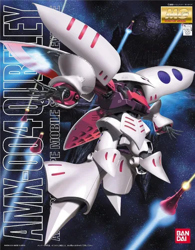 Vista 2 de Bandai Hobby MG1/100 AMX-004 Qubeley Mobile Suit Zeta Gundam Kit modelo, multicolor (BAN104021)