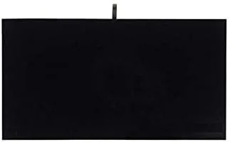 Vista 2 de DBM Imports - Bandeja de terciopelo negro para expositor de joyas 140 x 75 in