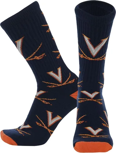 Vista 11 de TCK - Calcetines Mayhem de tripulación de longitud de pantorrilla para hombres, calcetines para día de juego