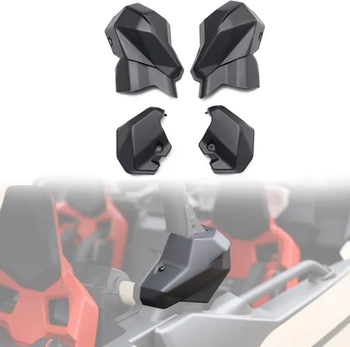 Vista 8 de Cubierta de plástico con moldura de jaula trasera X3, protector de placa de protección de pilar A & UTV PRO C para Can Am Maverick X3 / X3 Max