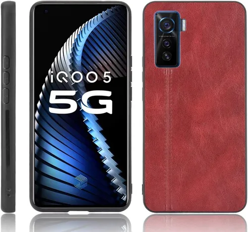 Vista 102 de Funda para Vivo iQOO Z1x 5G, funda para Vivo iQOO Z1x 5G Funda de piel sintética con funda 3 en 1, color azul