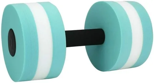 Vista 4 de Water Dumbbells, Set of 2 Aquatic Exercise Dumbell, Water Aerobic Exercise Foam Dumbbells Pool Resistance for Men Women Weight Loss Water Sports Azul