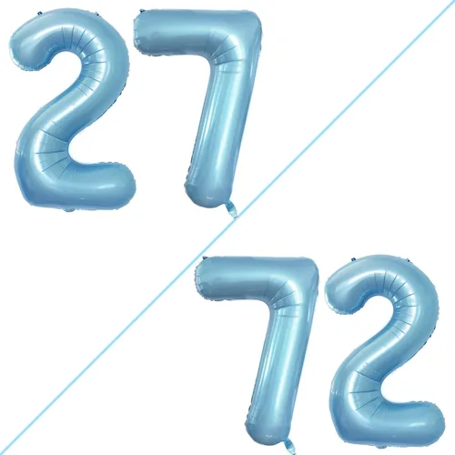 Vista 440 de Goer, conjunto de globos de papel aluminio para decoraciones de cumpleaños, globos de las letras de feliz cumpleaños y de números Oro