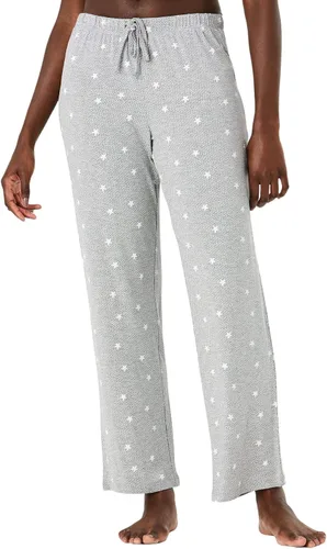 Vista 3 de Marks & Spencer Conjunto de pijama de manga corta con estampado de estrellas súper suave para mujer, gris Mix
