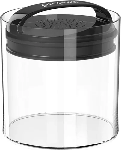 Vista 6 de Prepara Evak Fresh Saver - Almacenamiento de alimentos de plástico, 58 onzas, color negro (paquete de 12)