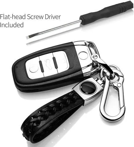 Vista 5 de iPick Image Para Chevrolet Camaro SS trenzado cuerda estilo genuino negro llavero llavero con licencia oficial, Negro