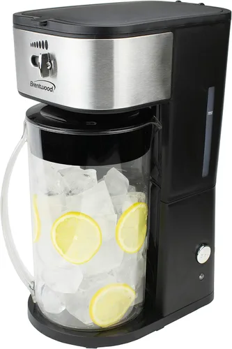 Vista 5 de Brentwood KT-2150BK - Cafetera para café y té helado con jarra de 64 onzas, color negro