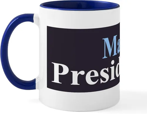 Vista 16 de CafePress MR. PRESIDENT - Taza de café de cerámica (11.0 fl oz)