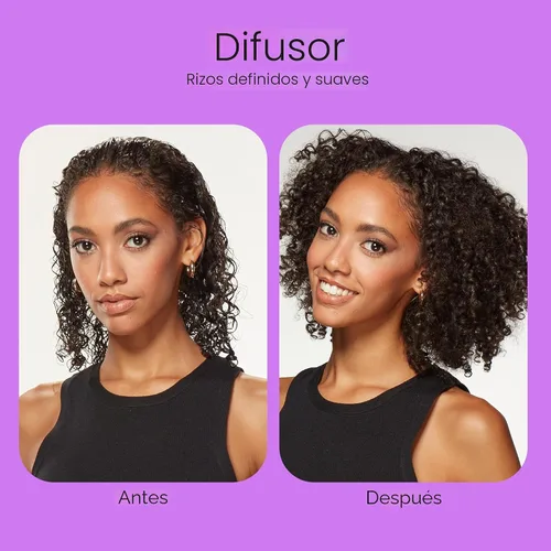 Vista 8 de Conair Worldwide Secador de pelo con mango plegable con concentrador y difusor, 1875W secador de pelo de viaje con tecnología de voltaje